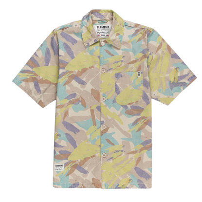 ELEMENT CABOURN SUMMER SHIRT ABSTRACT CAMO XL