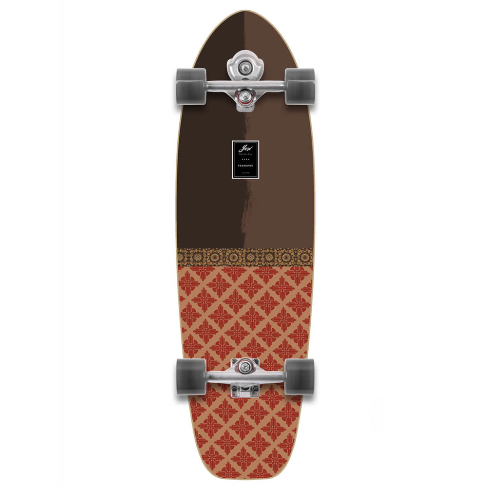 Yow Teahupoo Power 34 Surfskate Cruiser Longboard | Teahupoo Surf