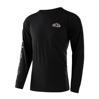 TROY LEE DESIGNS PISTONBONE LS TEE BLACK M