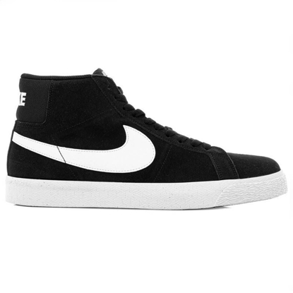 NIKE SB ZOOM BLAZER MID BLACK/WHITE-WHITE-WHITE 5