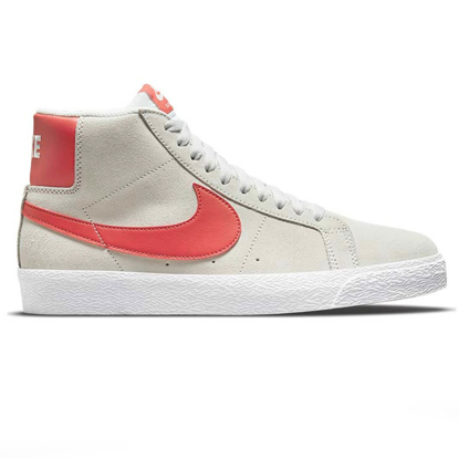 NIKE SB ZOOM BLAZER MID SUMMIT WHITE/LOBSTER-SUMMIT WHITE-WHITE 5,5