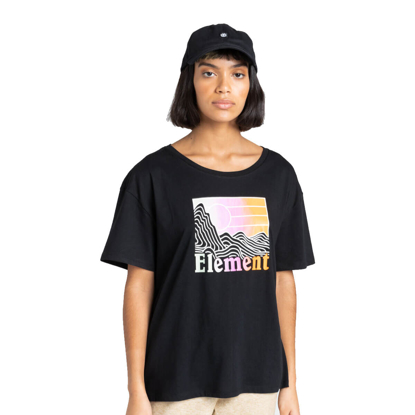 ELEMENT ZORANO T-SHIRT W FLINT BLACK M