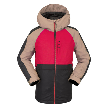 VOLCOM HOLBECK INS JACKET KID RED M