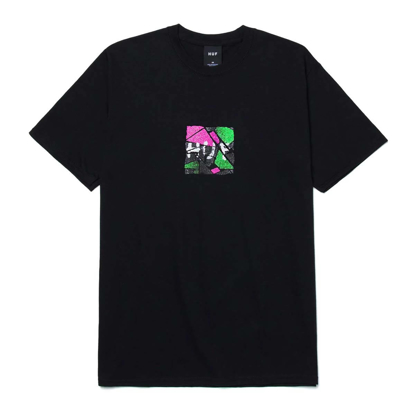 HUF GET A GRIP T-SHIRT BLACK M