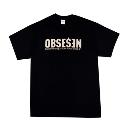 OBSESSION OBSESEN T-SHIRT BLK M