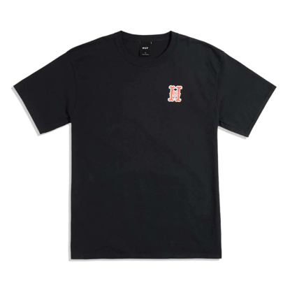 HUF HIGH POINT T-SHIRT BLACK S