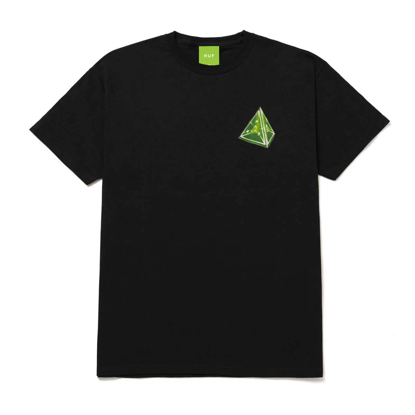 HUF TESSERACT TRIPLE TRIANGLE T-SHIRT BLACK XXL