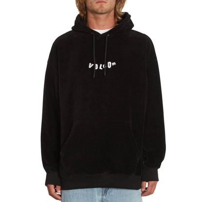 VOLCOM NEW EDEN PULLOVER HOODIE BLACK M