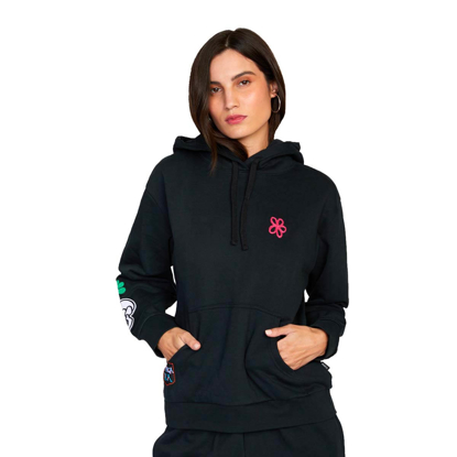 RVCA OBLOW PATCH PULLOVER HOODIE RVCA BLACK M/10