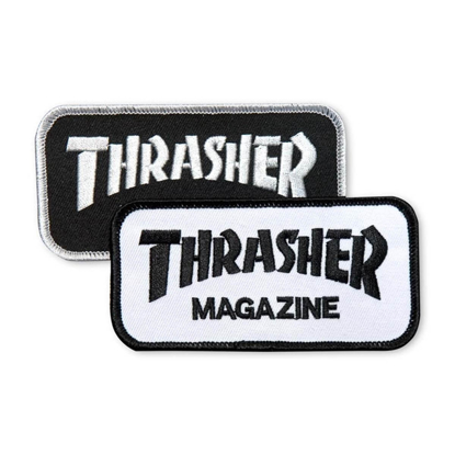 THRASHER MAGAZINE LOGO PATCH UNI UNI