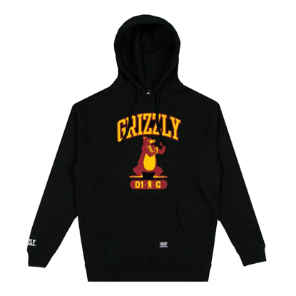 GRIZZLY GRIPTAPE PUT EM UP HOODY BLACK M