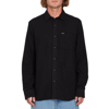 VOLCOM CADEN SOLID LONGSLEEVE SHIRT BLACK L