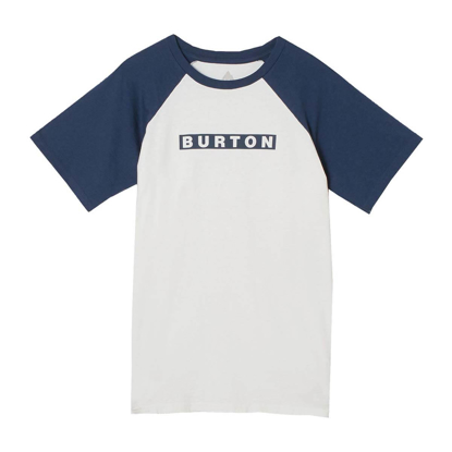 BURTON VAULT KID T-SHIRT STOUT WHITE/DRESS BLUE XL