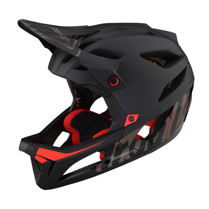 TROY LEE DESIGNS STAGE HELMET W/MIPS SIGNATURE BLACK XL/2XL