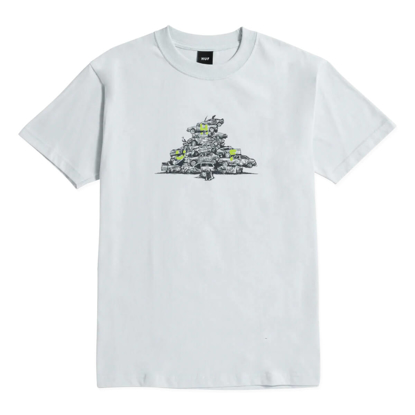 HUF JUNKYARD T-SHIRT SKY S