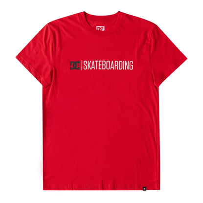 DC MINIMAL T-SHIRT RACING RED L