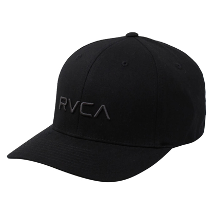 RVCA RVCA FLEX FIT CAP BLACK S/M