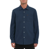 VOLCOM VEECO OXFORD LONGSLEEVE NAVY L