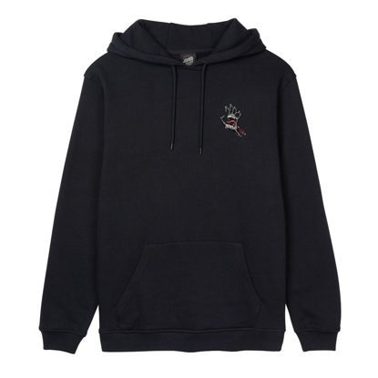 SANTA CRUZ BONE HAND CRUZ HOOD BLACK L