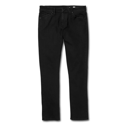 VOLCOM 2X4 DENIM PANTS BLACK OUT 32X32