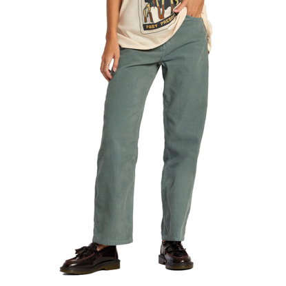 RVCA HERITAGE CORD PANT SPINACH 27