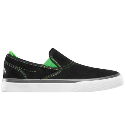 EMERICA WINO G6 SLIP-ON X CREATURE BLACK/GREEN 44