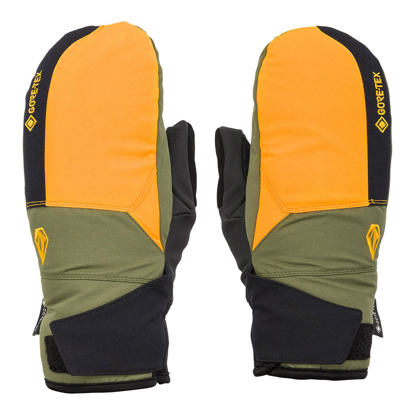 VOLCOM STAY DRY GORE-TEX MITT GOLD L