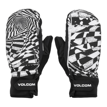 VOLCOM V.CO NYLE MITT BLACK WHITE M