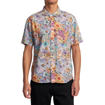 RVCA SAGE VAUGHN T-SHIRT MULTI L