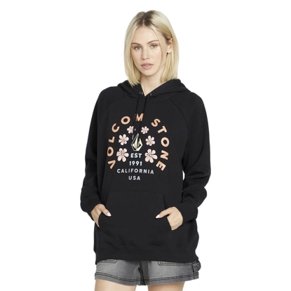 VOLCOM TRULY STOKED BF HOODIE BLACK M