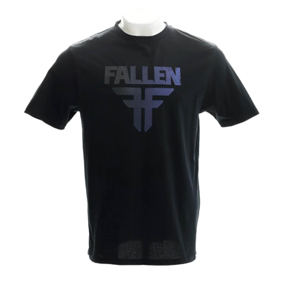 FALLEN INSIGNIA T-SHIRT BLACK/PURPLE L