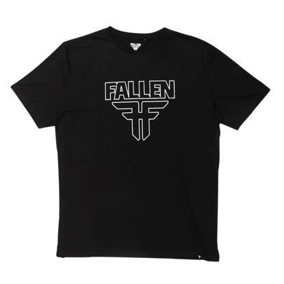 FALLEN FALLEN INSIGNIA BACK T-SHIRT BLACK XL