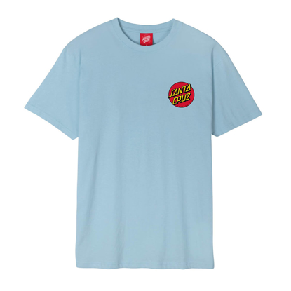 SANTA CRUZ CLASSIC DOT CHEST SKY BLUE M