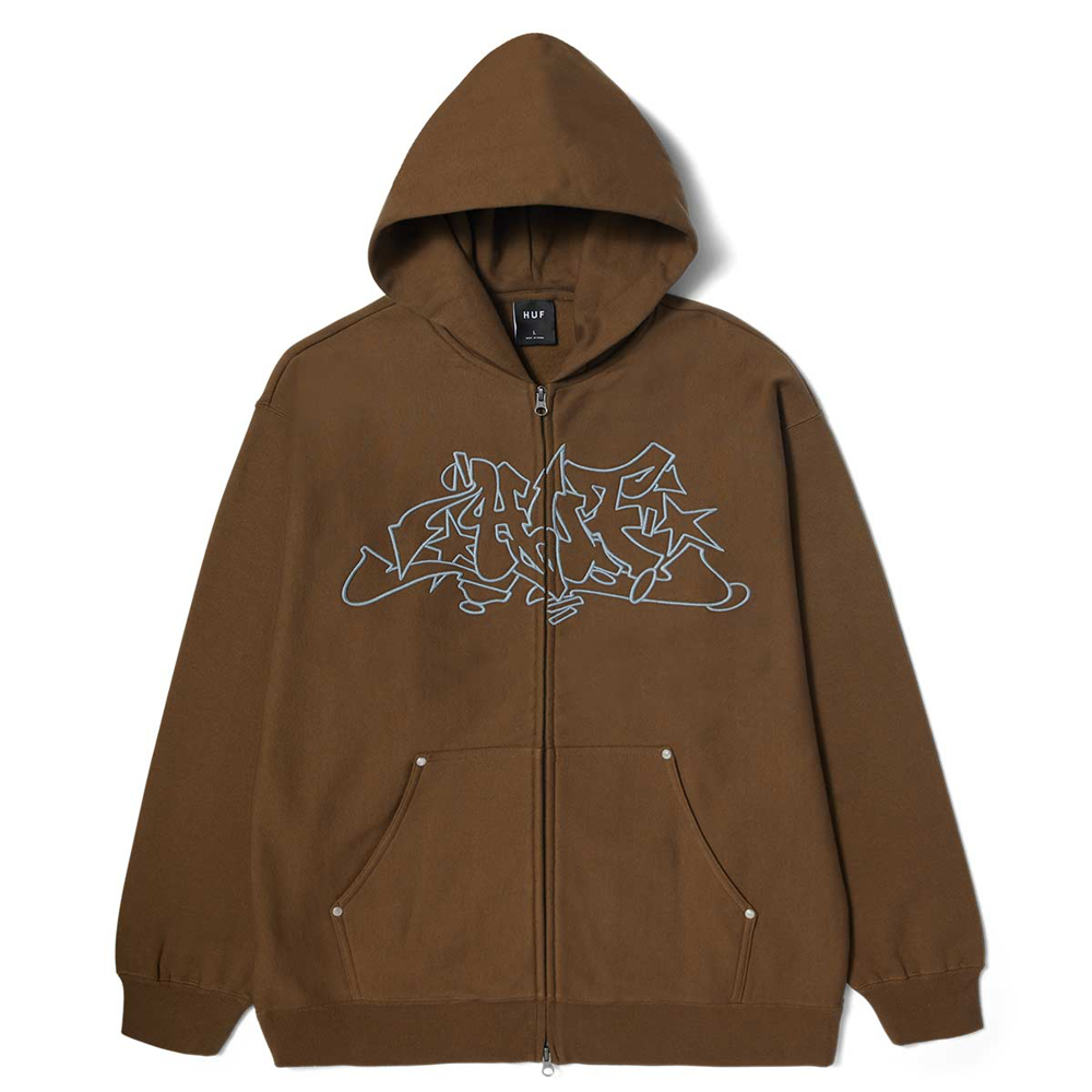 Huf zip hoodie hotsell