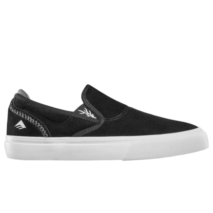 EMERICA WINO G6 SLIP-ON BLACK/WHITE/WHITE 42