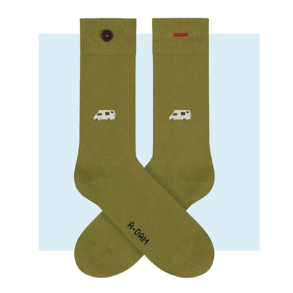 ADAM GREEN CAMPER SOCKS ASSORTED 36-40