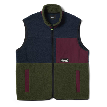 HUF SONOMA HIGH PILE VEST MULTI S