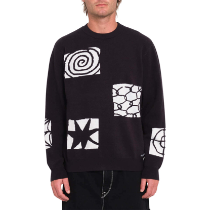 VOLCOM FA KEUTCHI SWEATER BLACK S