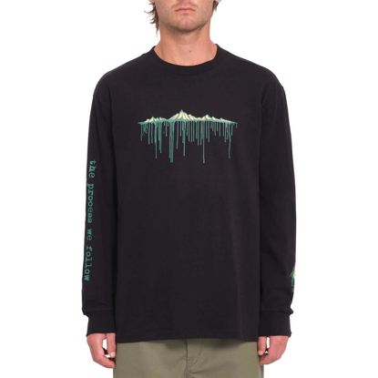 VOLCOM TT B IGUCHI LONG SLEEVE BLACK XL