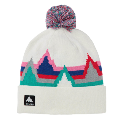 BURTON KIDS' RECYCLED ECHO LAKE BEANIE STOUT WHITE UNI