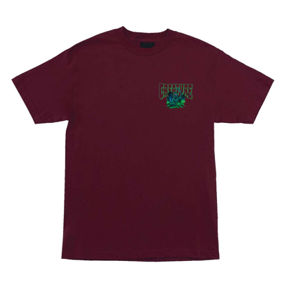 CREATURE HELLBOUND HEAVYWEIGHT T-SHIRT MAROON S