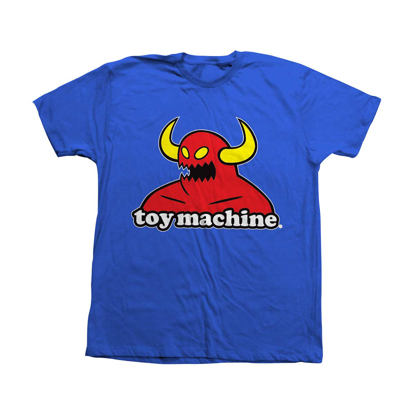 TOY MACHINE MONSTER YOUTH T-SHIRT BLUE M/12