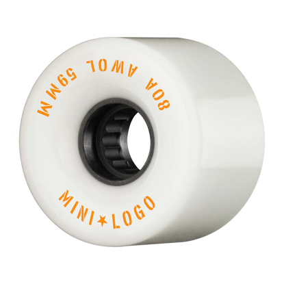 MINI LOGO A.W.O.L 59M X 80A WHITE 59MM