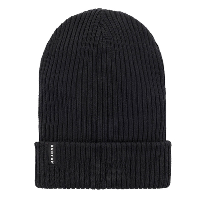 BURTON RECYCLED RIB BEANIE TRUE BLACK UNI