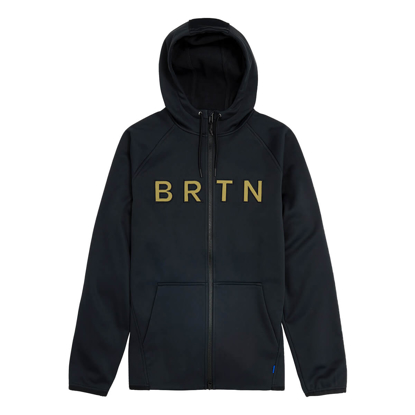 BURTON CROWN WEATHERPROOF FULL-ZIP FLEECE TRUE BLACK XXL