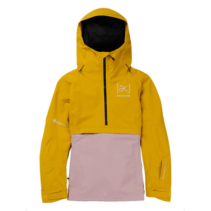 BURTON [AK] KIMMY GORE-TEX 2L ANORAK GOLDENROD / SHADOW PINK M