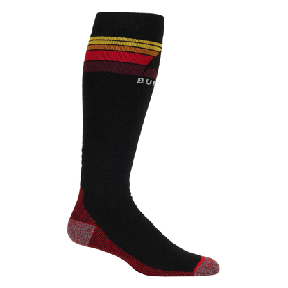 BURTON MEN'S EMBLEM MIDWEIGHT SOCK TRUE BLACK M