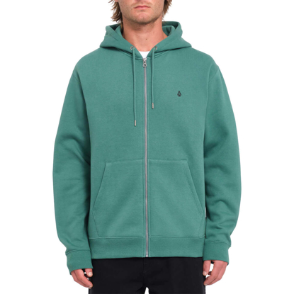 VOLCOM SINGLE STONE ZIP SEA GREEN S