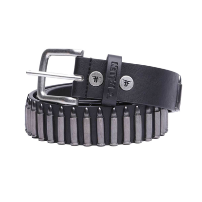 FALLEN BULLET BELT BLACK/SILVER M