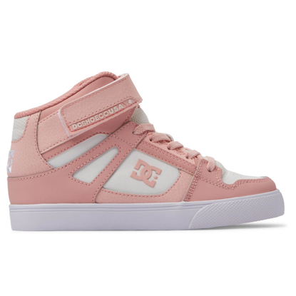 DC PURE HIGH-TOP EV PINK/WHITE 28